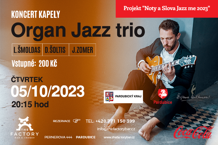 ORGAN jazz trio (L.ŠMOLDAS,D.ŠOLTIS,J.ZOMER)