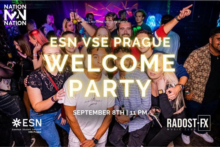 ESN VSE Prague Welcome Party