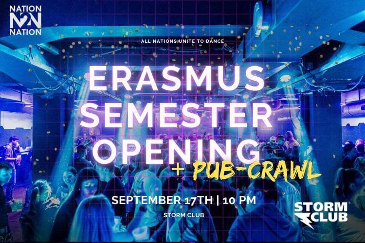 N2N Erasmus Semester Opening + PUB-CRAWL