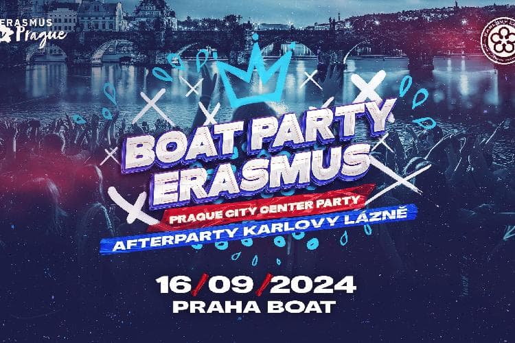 Boat + Afterparty in Karlovy Lazne