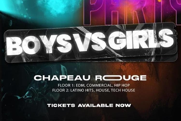 Boys VS Girls Party in Chapeau Rouge