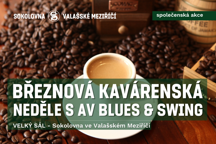 Březnová kavárenská neděle s AV Blues & swing