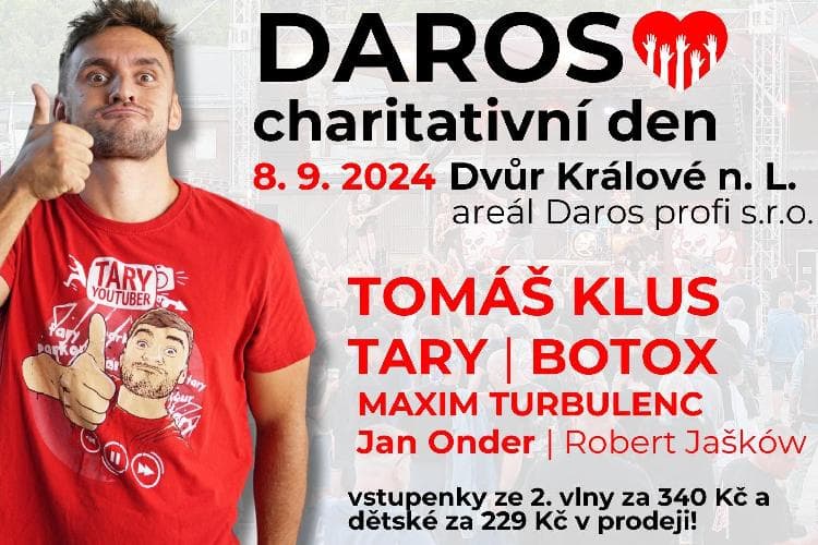 DAROS charitativní den 2024