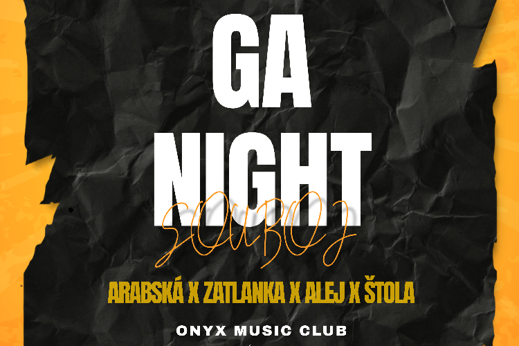 GA NIGHT- BACK TO SCHOOL x SOUBOJ ŠKOL