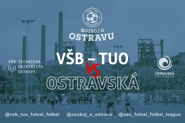 Souboj o Ostravu: fotbalový zápas VŠB a OSU