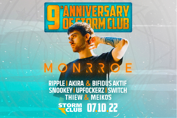 9th Anniversary of Storm Club w/ Monrroe /UK/