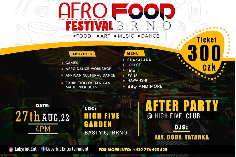 AFRO FOOD FESTIVAL BRNO