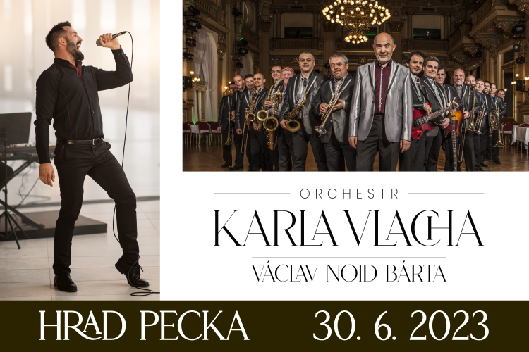 Orchestr Karla Vlacha a Václav Noid Bárta na Pecce