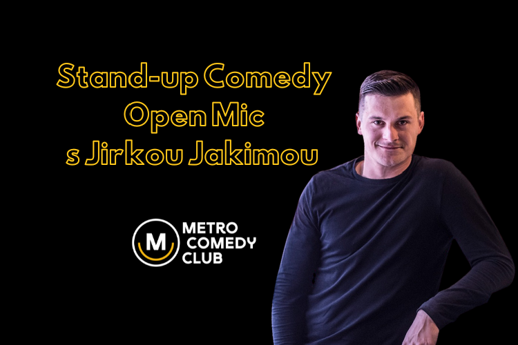 Stand-up Comedy Open Mic s Jirkou Jakimou 29. 5.