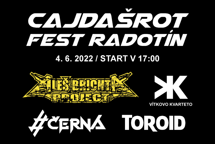 Cajdašrot Fest Radotín + víkendové závody v Rodeu