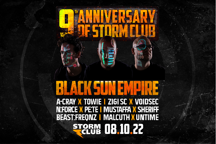 9th Anniversary w/ Black Sun Empire /NL/